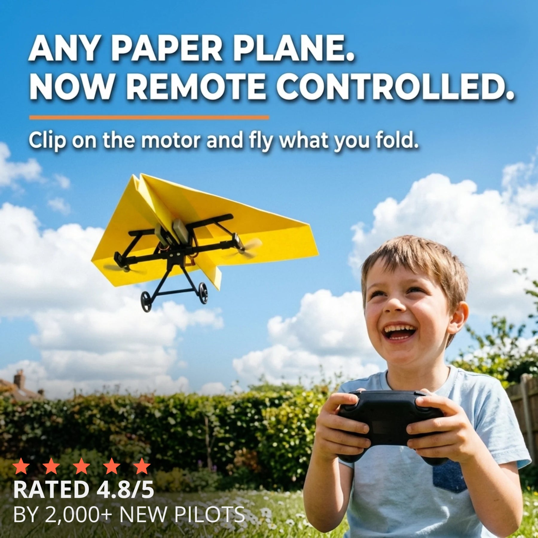 PaperPilot - RC Paper Airplane Kit