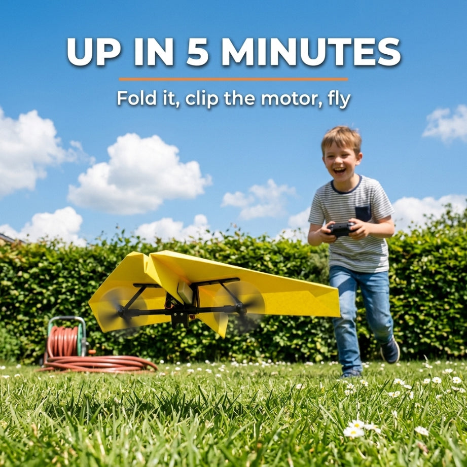 PaperPilot - RC Paper Airplane Kit