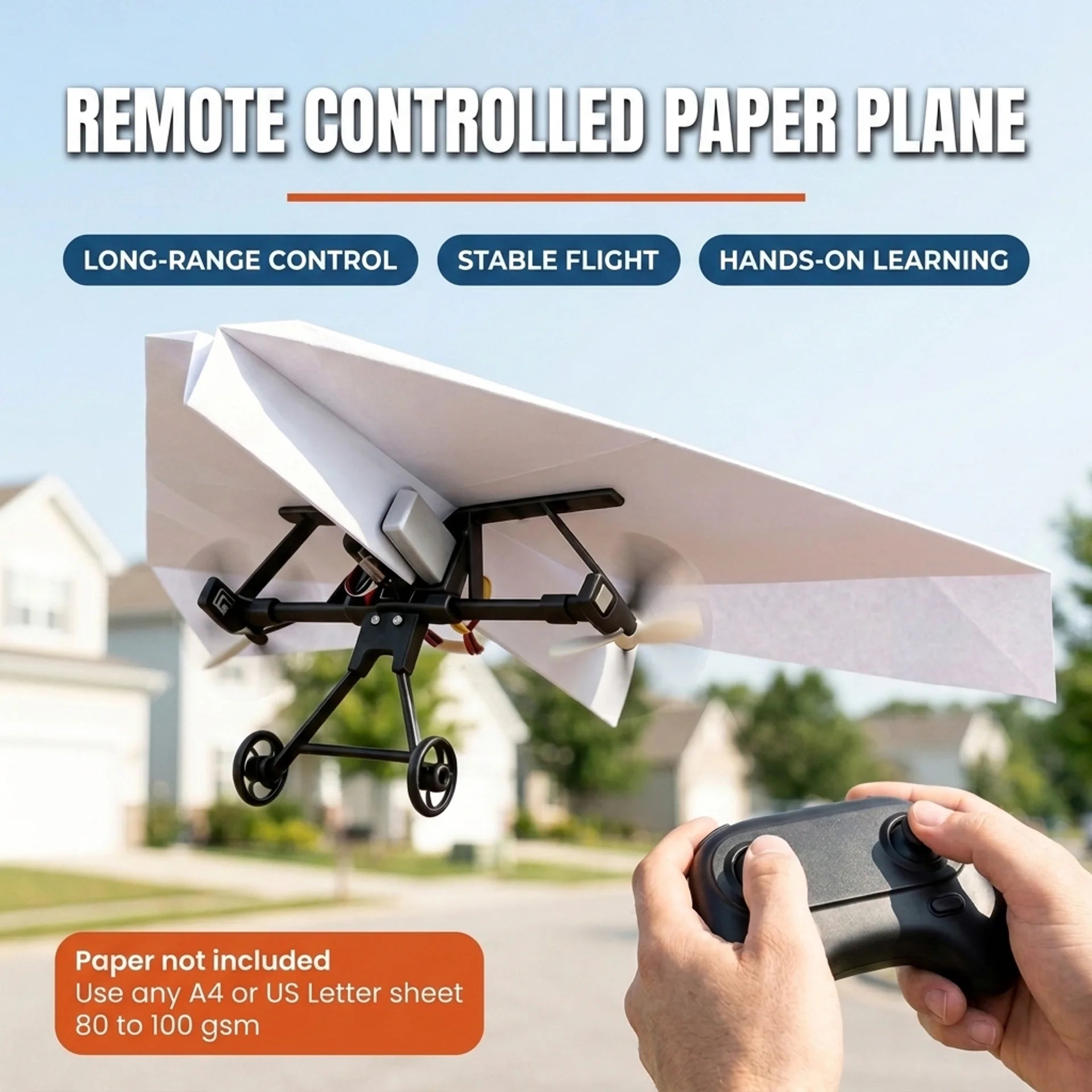 PaperPilot - RC Paper Airplane Kit